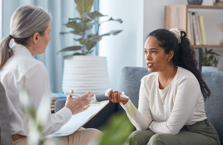 Several factors can facilitate successful mental health referrals in audiology settings. Image: N Lawrenson/peopleimages.com/stock.adobe.com.