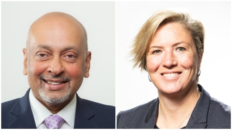 Associate Professor Sanjay Jeganathan, president and board chair of the Council of Presidents of Medical Colleges and Jodie Long, CEO of the CPMC. Images: CPMC.