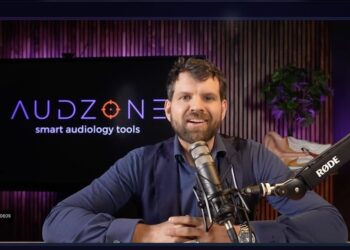 Daniel Fechner discussing the many benefits of AudZone in a webinar. Image: Daniel Fechner.