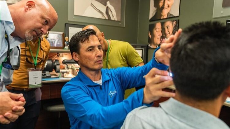 Poor ear impressions can lead to poor fits says Starkey's Ray Woodworth, custom hearing aid expert. Image: Starkey.