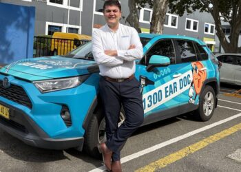 Sydney audiologist Mo Helou has treated more than 5,000 patients or 10,000 ears in just over three years of his mobile earwax service. Image: Mo Helou.