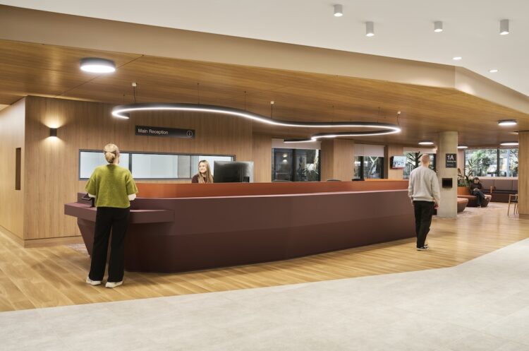 The clinic provides student-led allied health services including audiology, giving students hands on experience in a real-world healthcare environment under clinical supervision. Image: Leon Schoots.