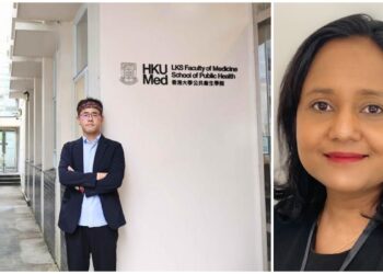 Study authors included Professor Chen Shanquan from the School of Public Health at the University of Hong Kong and  audiologist Associate Professor Dona Jayakody from UWA. Images: The University of Hong Kong and Dona Jayakody.