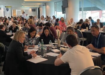 Audiologists working through a masterclass at The Sound Exchange'26 in Sydney. Image: Prime Creative media.