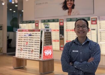 Audiologist and joint venture partner Lizao 'Raphael' Zhang says Specsavers' optical-audiology integration is a clever model that makes starting an audiology business more accessible. Image: Specsavers.
