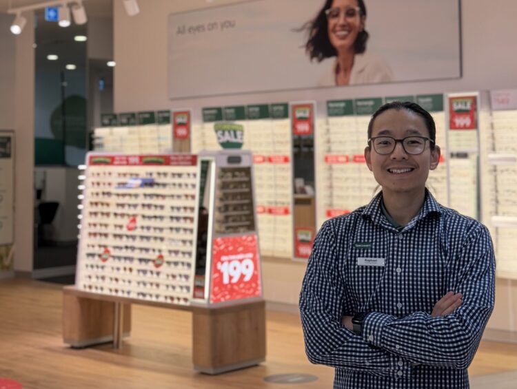 Audiologist and joint venture partner Lizao 'Raphael' Zhang says Specsavers' optical-audiology integration is a clever model that makes starting an audiology business more accessible. Image: Specsavers.