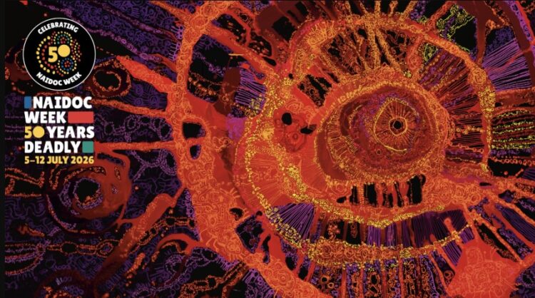 This year’s NAIDOC Week theme, 50 Years Deadly, reflects the pride, strength and resilience of Aboriginal and Torres Strait Islander peoples and points to a bright future ahead. Image: NAIDOC.