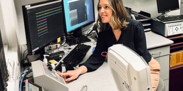 Dr Maddie Olson, manager of clinical product research at Starkey says validation is the final checkpoint in hearing aid development, but it’s also one of the most important. Image: Starkey.
